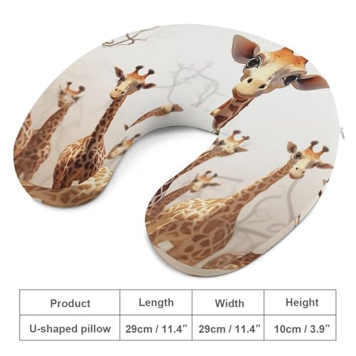 Almohada de viaje espuma viscoelástica tamaño único miniatura 2