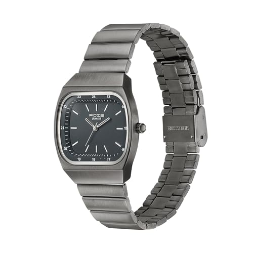 Image of Sonata Poze 9 with Quartz Analog with SS Sheet Metal Strap Watch for Unisex