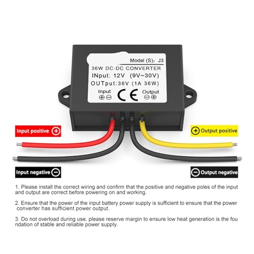 Convertisseur DC-DC 12V en 36V 2A régulateur de puissance boost voltage