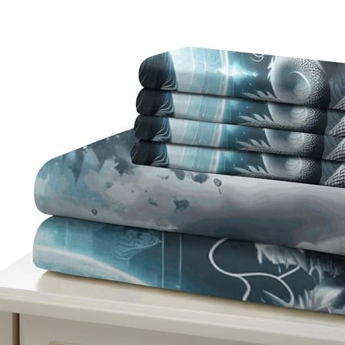 Housse de couette Bouddha 3D en microfibre zippée pour simplifier le lit de votre ado - 6