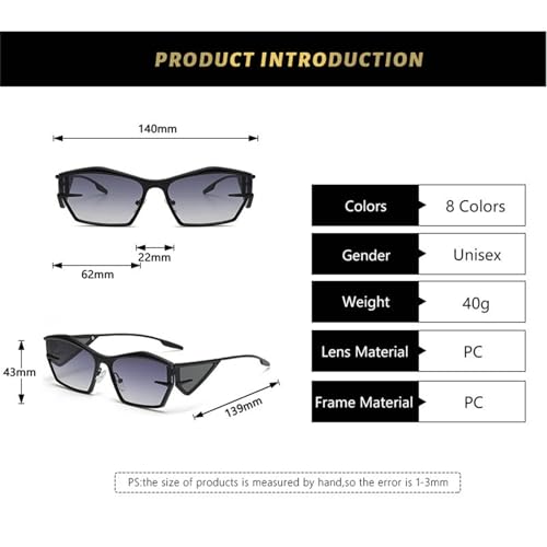 willochra Fashion Y2K Rectangle Sunglasses Women Luxury Vintage Small Frame Sun Glasses Ladies Classic Black Sunglasses3