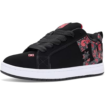 DC Shoes Mens Court Graffik Skate Shoe