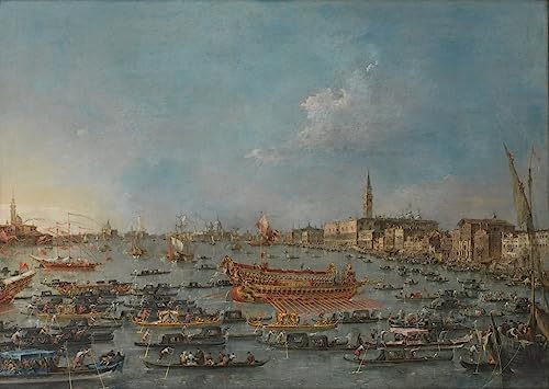Tableau Bucintoro de Francesco Guardi pour la décoration de chambre