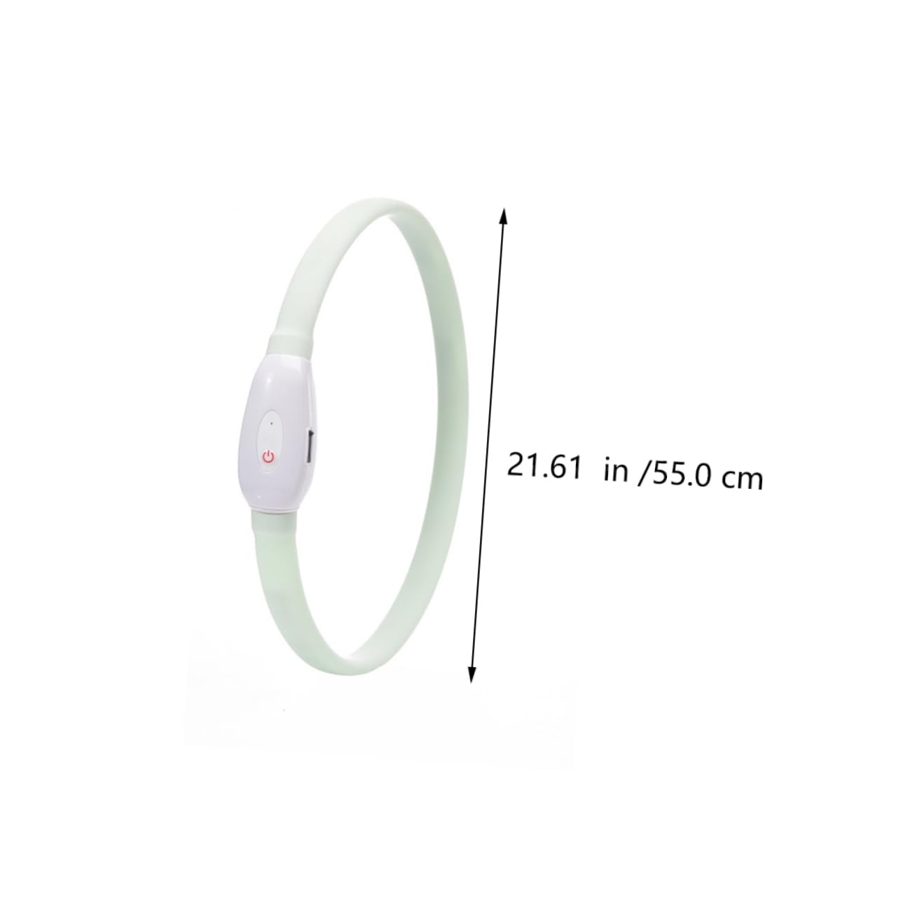 POPETPOP 2juegos Collar Led para Perros y Resistente Carga USB Collar Brillante para Mascotas para Paseos Nocturnos