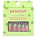 PaintLab Press-On Nails Manicure Kit, Green Apple Almond, 24-Piece Set, Long-Lasting Fake Nails with Glue, File, Prep Pad & Cuticle Stick
