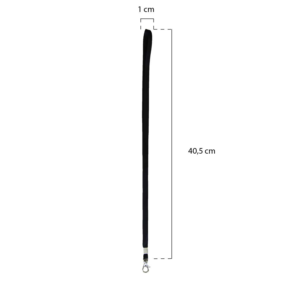 IBOO Lot de Tour de Cou avec Attache à Clip métallique - Cordon de Cou pour porte Badge Carte d'Identification