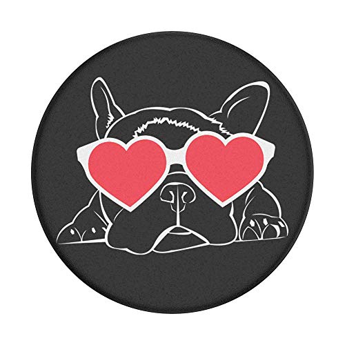 Image of PopSockets Adhesive Phone Grip, Holder, Phone Stand, Dog - Sleepy Shades