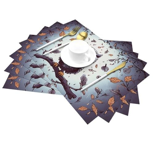 Set de table facile à nettoyer en PVC tissé pour protéger vos meubles - 4