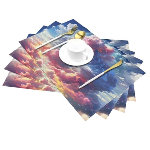 Sets de table tissés anti-taches et antidérapants pour protéger votre table