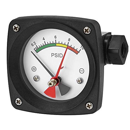 Filtershield 10 Psi Differential Pressure Gauge For Filter Status #TOP1