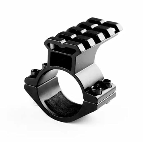 Adaptador Picatinny para el Montaje en el Tubo [25.4 mm y 30 mm] - Fijar Directamente en el Tubo 1" - Agregue un Accesorio táctico a su Arma/shotgart/Airsoft/Chasse Cover