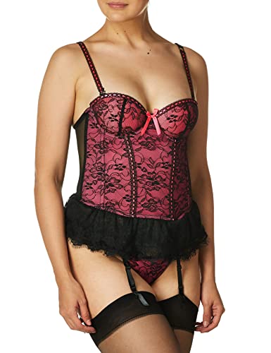 Seven Til Midnight Women's Victorian Lace Bustier