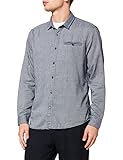 Sostenible edc by Esprit 111cc2f301 Camisa, 406/azul Oscuro 2, S para Hombre