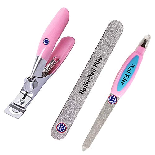 [Ear Lobe & Accessories] Nail Manicure Combo Set – UV Nail Cutter, Double-Sided Sand Nail Filer, Metal Nail File with Cuticle Cutter – Professional Nail Care Kit for Trimming, Shaping & Cuticle Grooming - Pack of 1-image-45