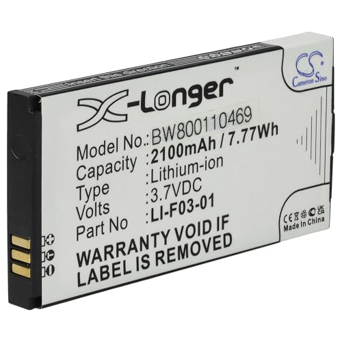 vhbw Li-ION Batterie 2100mAh (3.7V) pour Golf GPS...