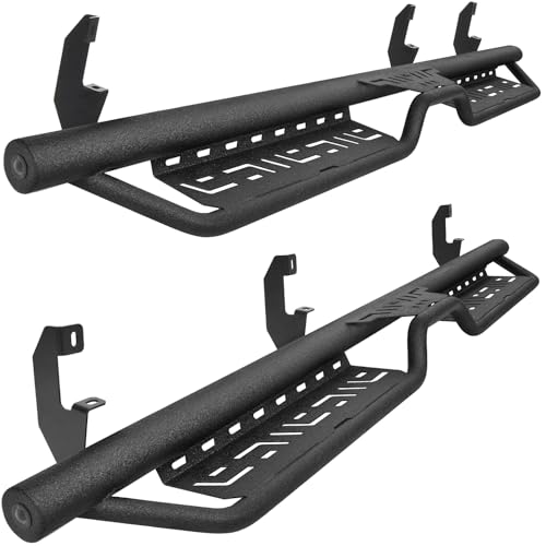JOYTUTUS Running Boards for 2019-2026 Silverado & Sierra 1500, 2020-2026 Silverado/Sierra 2500 HD 3500 HD Crew Cab (Excl 2019 1500 LD/Limited, 500LB Capacity Anti-Slip Side Steps No-Drill Installation