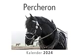  Percheron (Wandkalender 2024, Kalender DIN A4 quer, Monatskalender im Querformat mit Kalendarium, Das perfekte Geschenk)