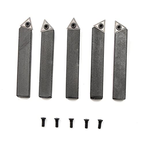 Set de 5 herramientas de torno con punta de carburo miniatura 5