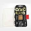 Arrow GK1238 Grommet Tool Kit, Includes 3/8 and 1/2 Grommets for Canvas, Sailcloth, Pool Covers, and More