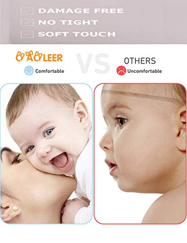 Oaoleer Baby Girl Floral Headbands Set - 3Pcs Flower Headbands Newborn Toddler Hair Accessories #TOP5