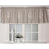gardinen shabby-stil Maße: 55 (Höhe) x 250 (Breite) cm