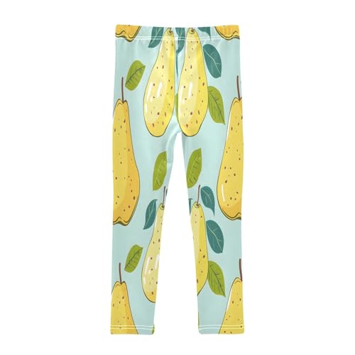 Toddler Girls Leggings Printed Yoga Pants Leggings Pear Hand Drawn for Kids2