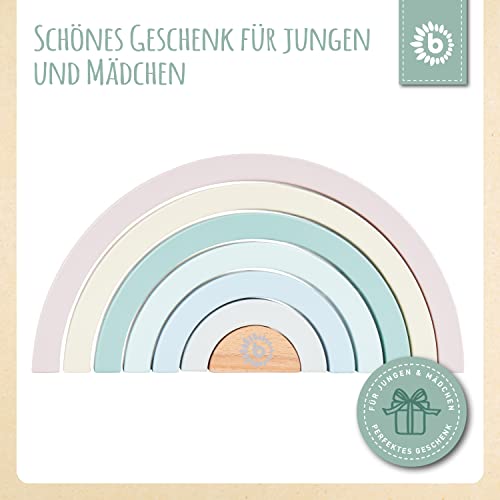 Bieco-Motoriekspeelgoed-voor-babys-regenboog-van-hout-regenboogbouwstenen-in-pastelkleuren-houten-regenboogpuzzel-boog-steekspel-van-hout-kleurrijke-regenbooghout-motoriekspeelgoed-vanaf-1-jaar