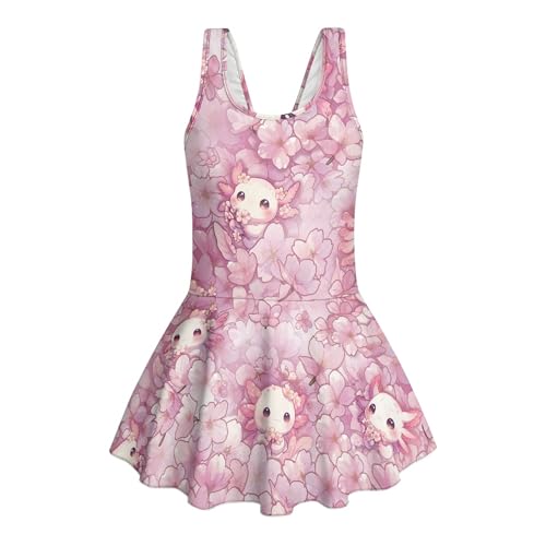 Traje de baño de una pieza opaco xixirimido que no se transparenta para niñas