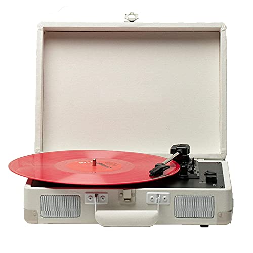 FBITE Tourne-Disque phonographe, Platine Vinyle Portable Vintage avec récepteur Bluetooth et Haut-parleurs intégrés - Les Beatles, Paul McCartney, John Lennon, RIngo Starr, George Harrison FBITE Tourne-Disque phonographe, Platine Vinyle Portable Vintage avec récepteur Bluetooth et Haut-parleurs intégrés
