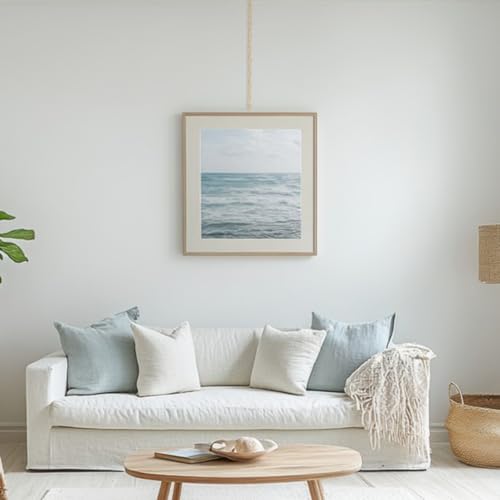 Image of Picture Hanging Kit, 3Pcs 1M Chains with Hook & 3Pcs S-Hooks & 9Pcs Small Hooks Picture Display Accessories for Wall Pictures, Exhibition(Gold, Large Oval Ring)