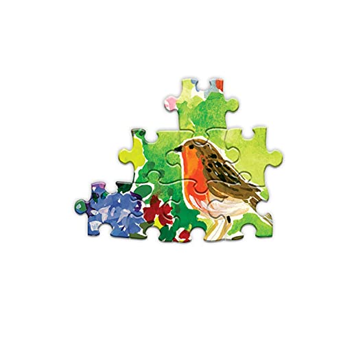 Image of eeBoo 1000 Piece Puzzle - Seaside Garden Jigsaw Puzzle for Adults, Rectangular 28 inch x 21 inch Made with Recycled Board & Vegetable-Based Ink