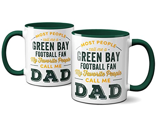 OM3® - Tazza in ceramica con scritta Green-Bay