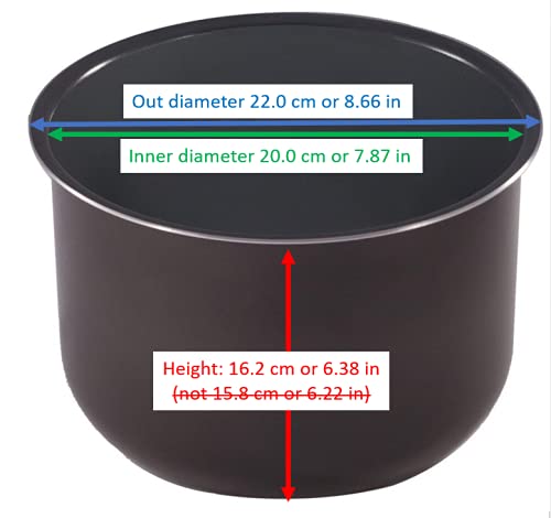 "GJS Gourmet Non-Stick Inner Pot Compatible with Cuisinart Pressure Cooker CPC-600, CPC-600N1, CPC-900, and EPC-1200 (6 Quart, Nonstick)". This pot is not created or sold by Cuisinart.