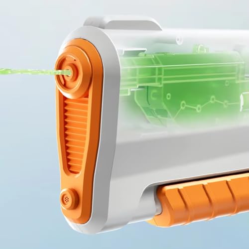 Image of Storio Rechargeable Electric Automatic Big Powerful Holi Pichkari Water Gun Toy for Kids with Luminous Light | 800ML Inbuilt Storage | Upto 30Ft Range |High Pressure Mechanism