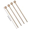 Wood Mallets Percussion Sticks, Percussion Sticks, 4 PCS Glockenspiel Mallets, Glockenspiel Beaters, Drum Stick, Wood Mallets Percussion Sticks Percussion Mallets, Musical Instrument Accessories #1