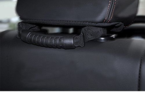 Kit De 4 Poignées D'aide Pour Banquette Arrière Jeep Wrangler JK 2007-2018 - Noir Nylon, Montage Facile Sur Trous Existants - 6