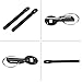 Bonnet Hood Pin Lock, Hood Pin Lock , Universal Hood Pin Lock to Prevent Hoods from Vibrating or Being Lifted While Driving or Cornering, Suitable for Racing Sport Car(Black)