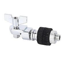 HIGH STABILITY: The Hi Hat Clutch features an alloy clip design that ensures a secure and stable fixation, providing jazz drummers with a reliable playing experience. This sturdy construction prevents slippage during intense performances, making it i...