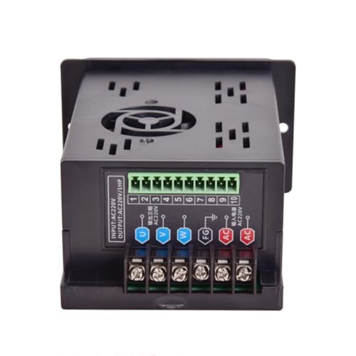 Variador de frecuencia trifásico 750W convertidor individual a tres velocidades industrial 6