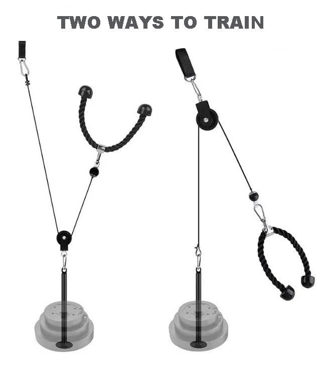 Boucles de biceps et triceps massifs grâce à la poulie de musculation - 2