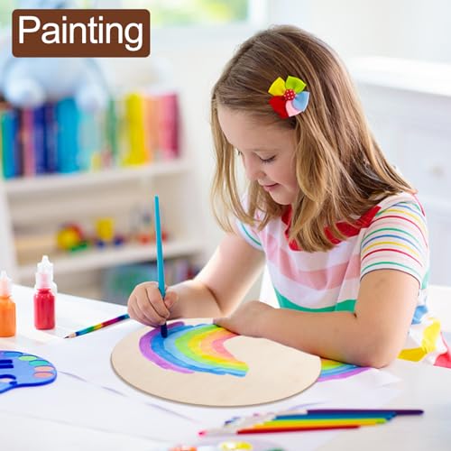 5 pezzi fette di legno rotonde,20cm/30cm Cerchio