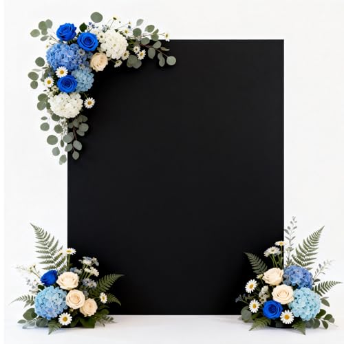 Cobertura de Arco Cuadrado Magalo 6.6ft x 5.2ft Spandex Negra miniatura 7