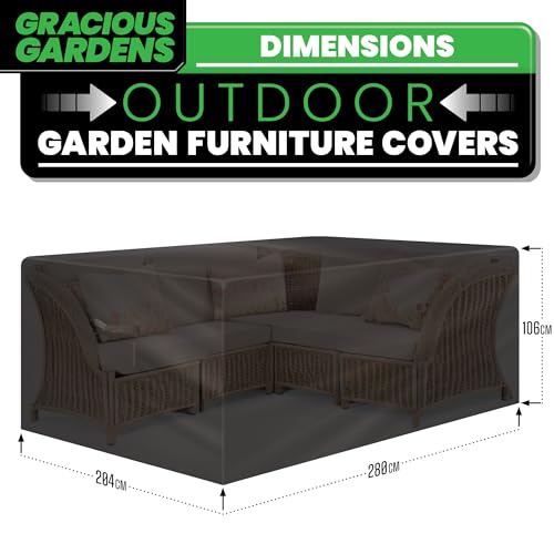 Housse table d'extérieur imperméable doublée PVC avec aérations et UV - 6
