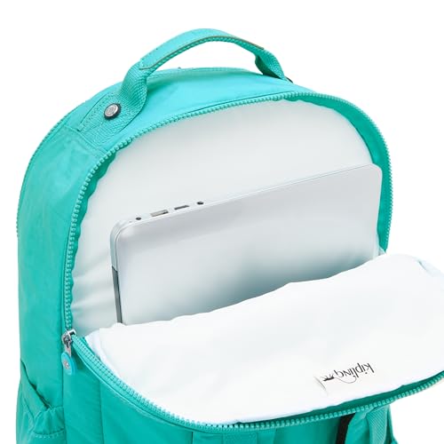 Image of Kipling Women's Seoul Extra Large 17 inch Laptop Backpack, Durable, Roomy with Padded Shoulder Straps, Built-In Protective Sleeve