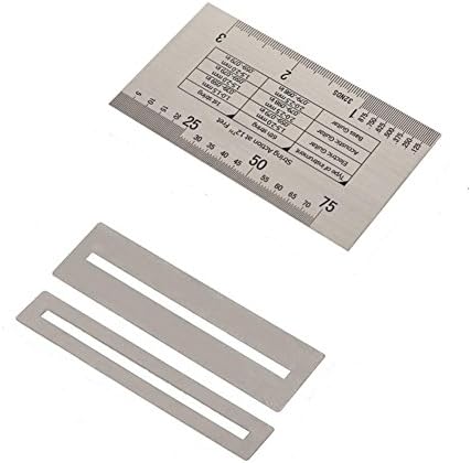 Baroque String Action Gauge Precise Guitar Ruler Set Up Tool Kit for ...