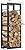 WGX Indoor/Outdoor Decorative Firewood Storage Log Rack Holder (2-Feet Log Rack)