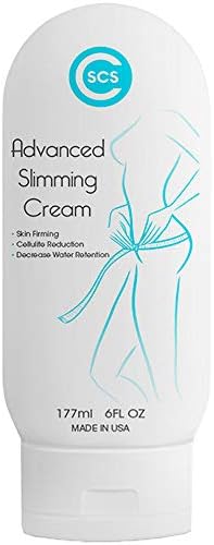 CSCS Anti Cellulite Advanced Slimming Cream - Fat Burning Hot Cream for Stretch Marks and Cellulite - Strengthens Skin Tissue, Tightening Loose Skin on Your Stomach, Thighs, Buttocks, Arms, etc - 6 oz