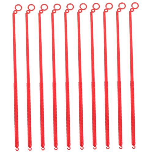 Operitacx 10pièces Bâtonnets De Lanterne Plastique Supports De Lanternes Accessoires pour Artisanales