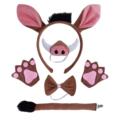 Disfraz de para cosplay, disfraz de animal, traje de fiesta inusual, disfraz de diseño realista para fiestas de Halloween, espectáculos de escenarios y eventos temáticos con ajuste cómodo y V