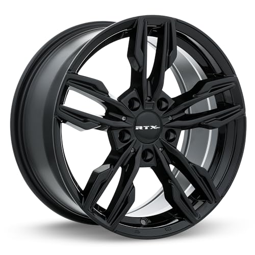 RTX STADE Custom Wheel - 19x8.5, 35 Offset, 5x112 Bolt Pattern, 66.6mm Hub - Black Rim